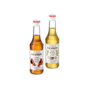Monin syrup kit - vanilla & caramel